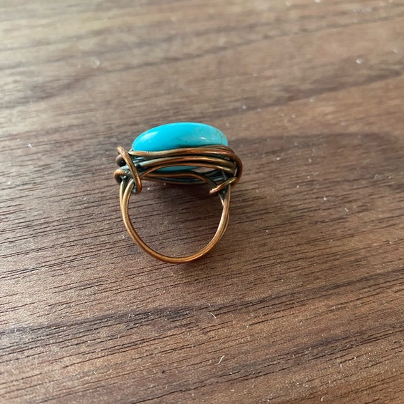 Unique turquoise ring - Picture 3 of 6